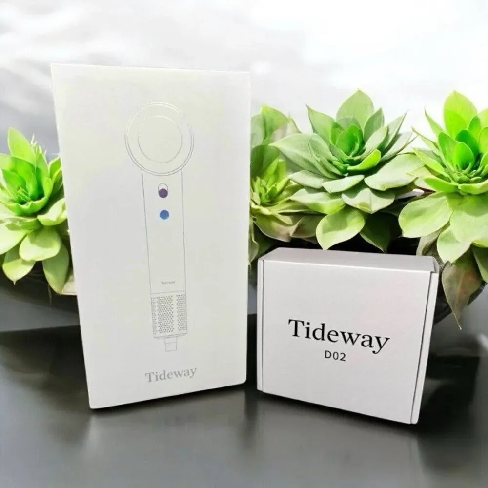 NEW Tideway High-speed Hair Dryer PRO M01 Ionic Technology 4 Temps With Diffuser